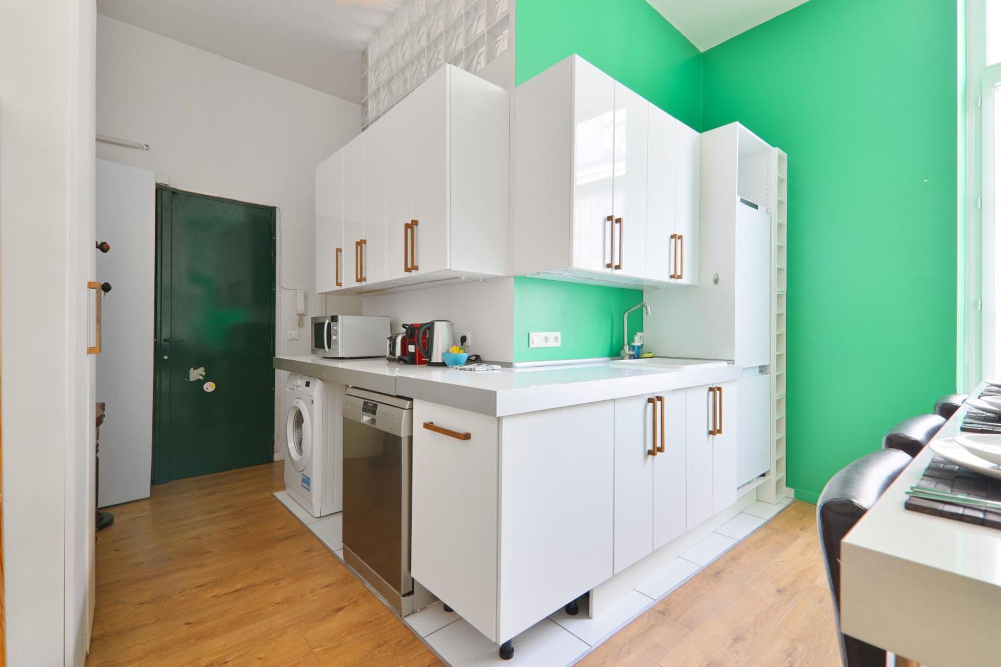 Appartement Quartier Place Des Vosges Paris Bagian luar foto