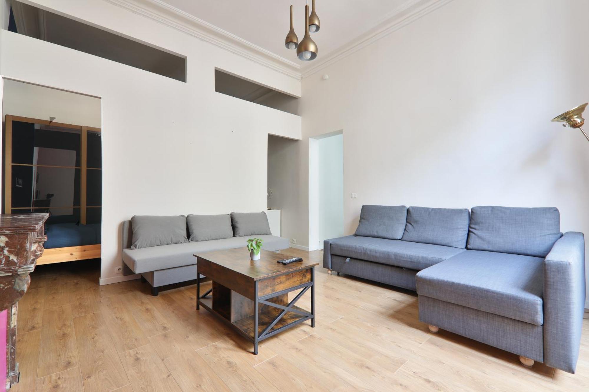 Appartement Quartier Place Des Vosges Paris Bagian luar foto